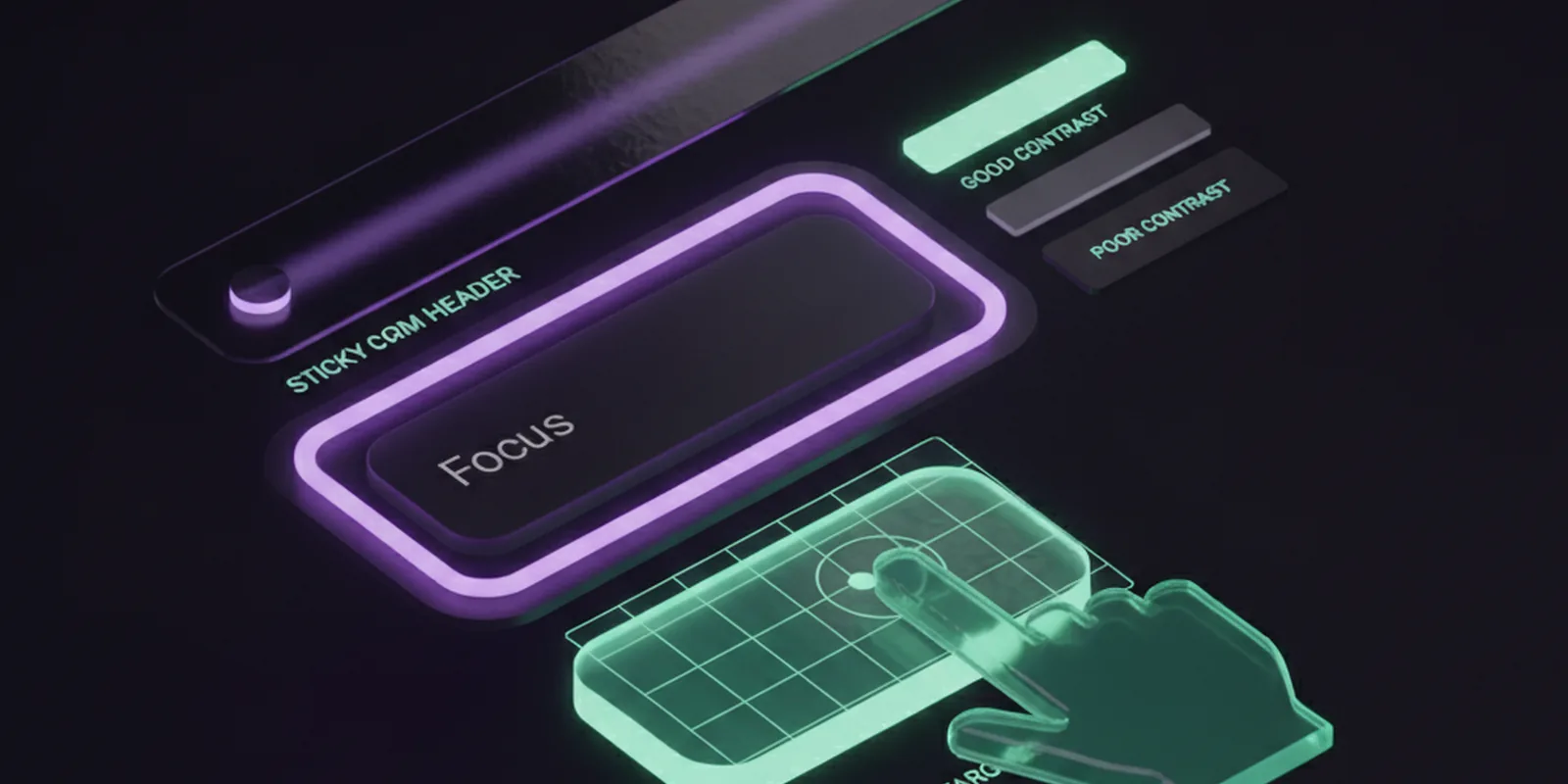 WCAG 2.2 на практике: контраст, фокус и размер целей
