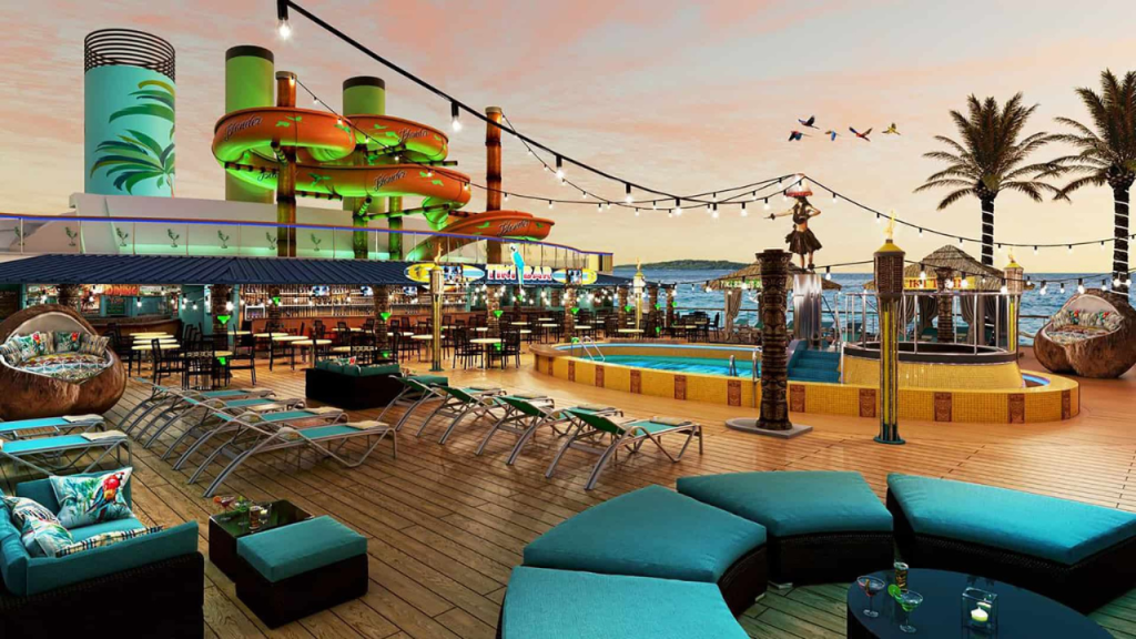 Margaritaville Cruise Relaxing Area