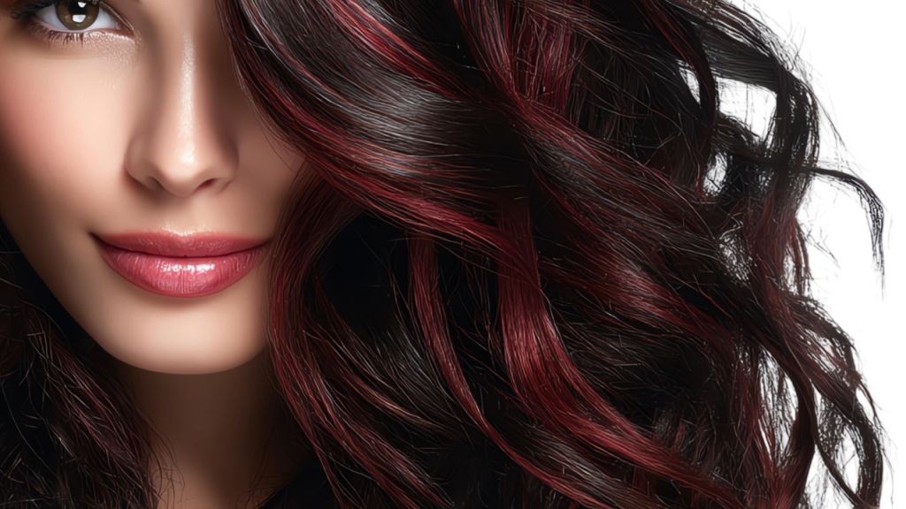 Chocolate Cherry Hair Color