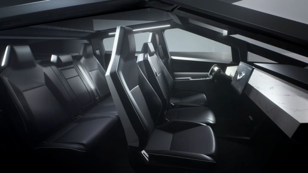 Tesla Cybertruck Interior