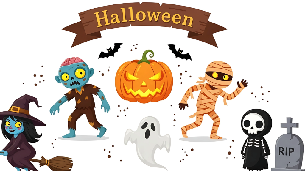 Halloween Pinata Party