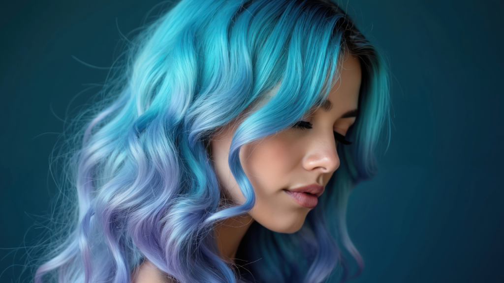 Mermaid hair color